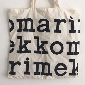 marimekko logo tote